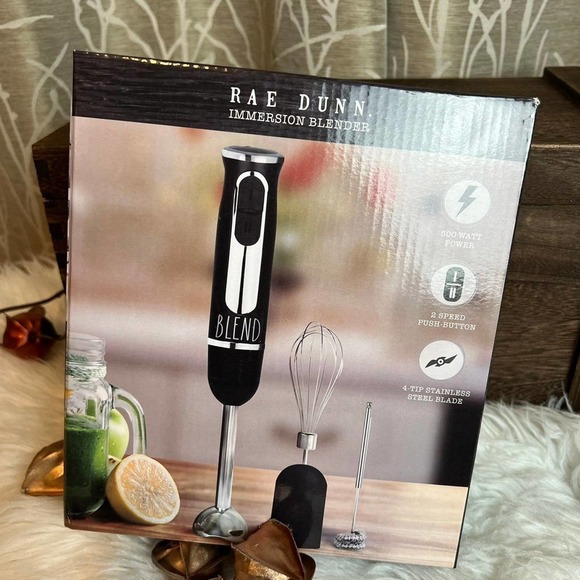 RAE DUNN BLEND WHISK FROTH NEW KITCHEN HOME TOOL RD HTF - Picture 4 of 7
